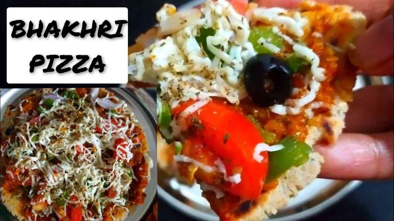 Bhakhri Pizza Recipe - Pizza